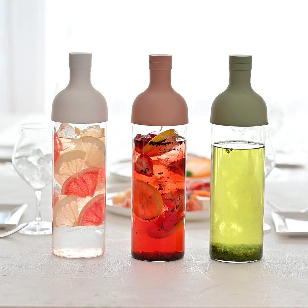 HARIO Filter-in Bottle, 750ml Capacity, White, Made In Japan, FIB-75-W