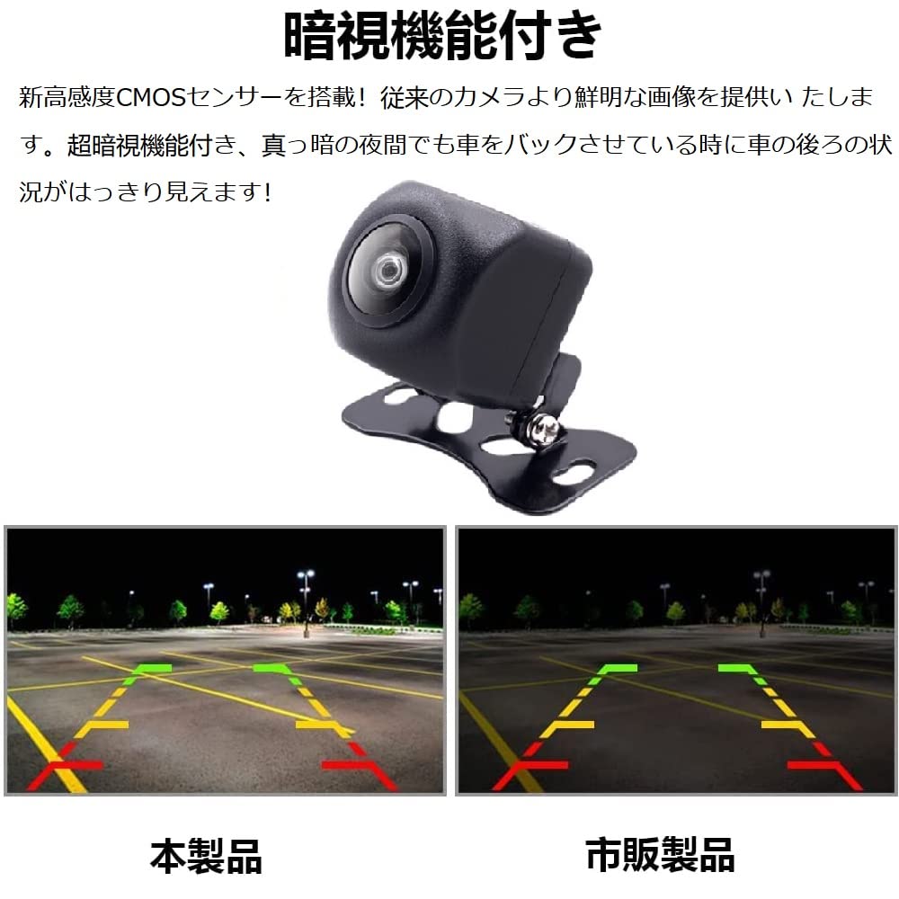 Камера заднего вида YuraYura, 1 мегапиксель, водонепроницаемая, IP68, пыленепроницаемая, 12 В, 720p, сверхширокоугольная,