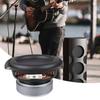 4Inch 30W Heavy Bass Speaker 25Core Voice Coil 4Ohm Impedance Neodymium Magnets System Subwoofer ABS Metal Housing