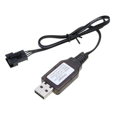 Зарядный кабель USB 7,4 В SM4P Шнур зарядного устройства для литиевой батареи для DE36W DE65 HM202 EC08 EC16 Автомобиля с дистанционным управлением