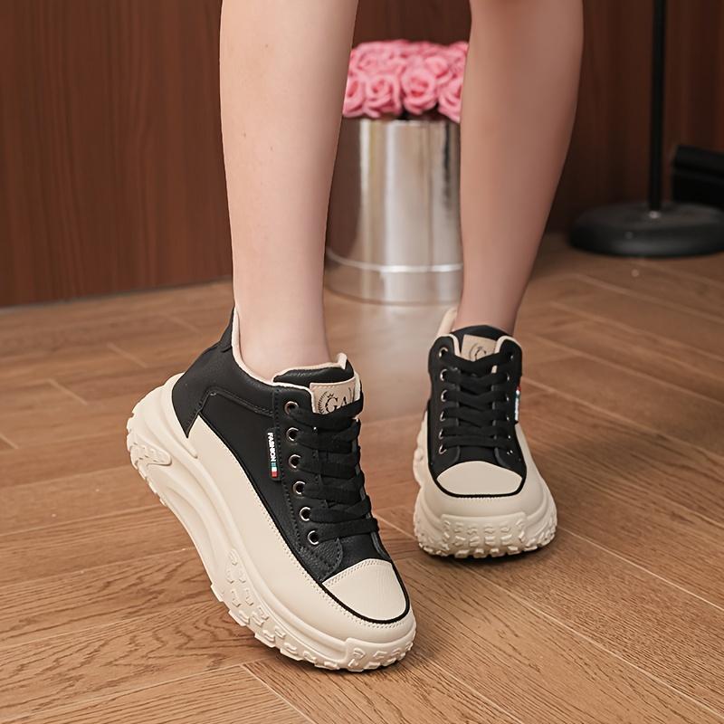 Женские кроссовки на платформе, универсальная обувь для активного отдыха, удобная женская спортивная обувь