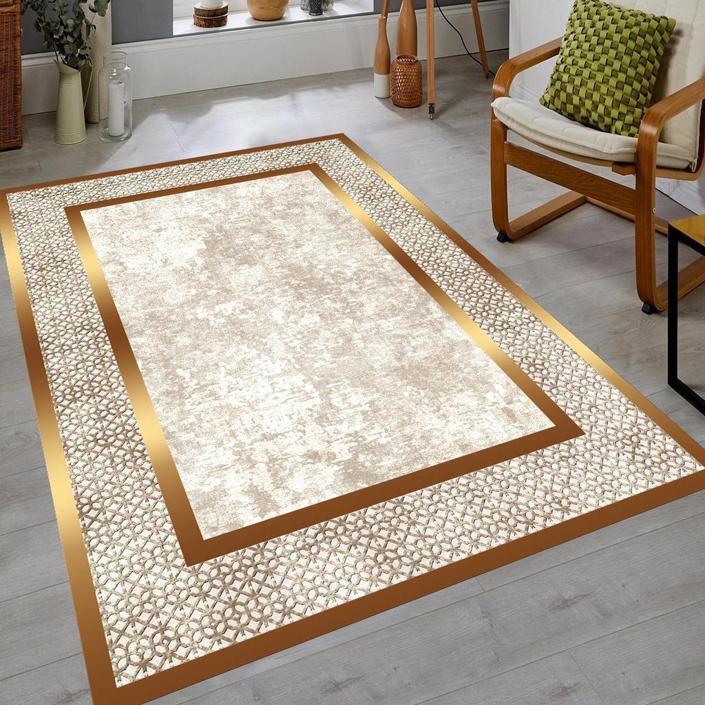 Epeddler Home Modern Cream Wall Floor Цифровая печать Нескользящая точечная основа Новое поколение гостиной, кухни, коридора Ковер и бегунок
