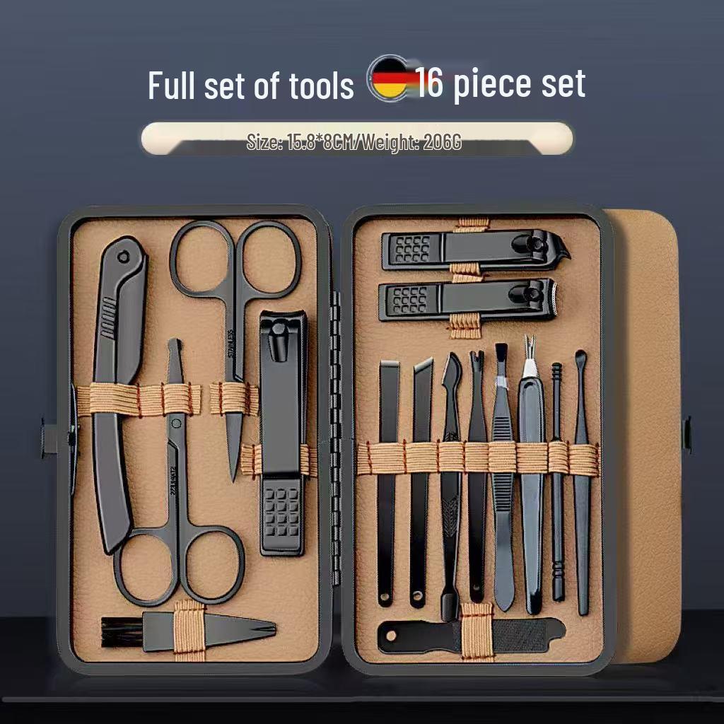 Кусачки для ногтей «Орлиный клюв» и маникюрный набор - 7-24 предмета