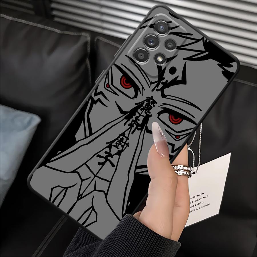 Мягкий задний чехол-бампер для Samsung Galaxy A10 A20 Note 20 Ultra 9 10 A05 A03 A01 A02 A04 A06 A30 A40 A50 A70 Аниме J-ujutsu