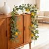 Реалистичная листва Искусственная эвкалиптовая лоза Свадебное украшение Искусственные лимоны Легкий и гибкий Легко расположить