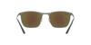 RB3686 Sunglasses In Gray with Blue Mirror Contrast Enhancement Polarized Size 57 Ray-Ban Blue/Gunmetal/Chromance/Crystal Lenses,