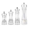 Multisize Kitchen Cooking Tool Adjustable Coarseness Ceramic Seasoning Jar Manual Pepper Mill Transparent Acrylic Pepper Grinder