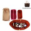 Органайзер-вкладыш из войлока для сумок NeverFull PM MM GM, войлочная сумка-вкладыш, для макияжа, путешествий, внутренняя сумка, косметичка, мамины сумки