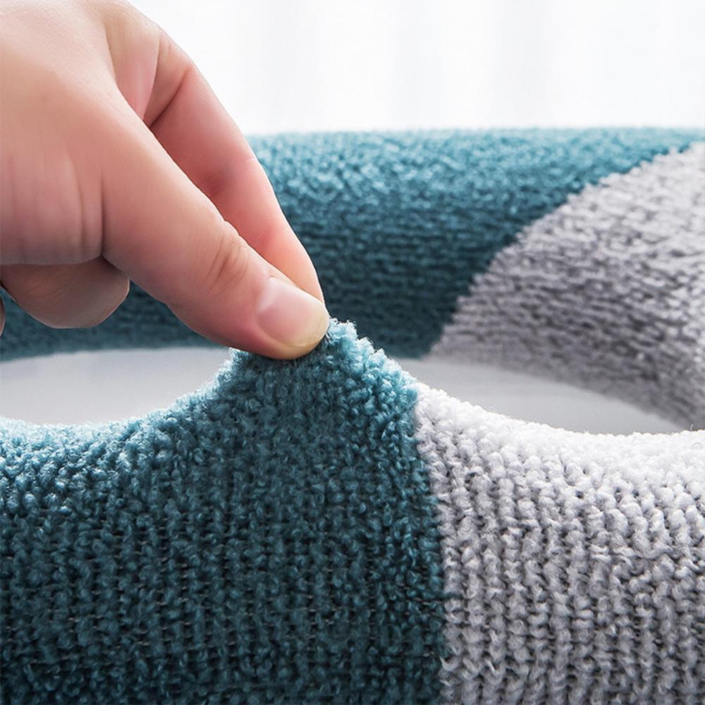 Утолщенный мягкий теплый коврик на сиденье унитаза на молнии, моющийся коврик для ванной комнаты, наволочки на сиденье унитаза YSL