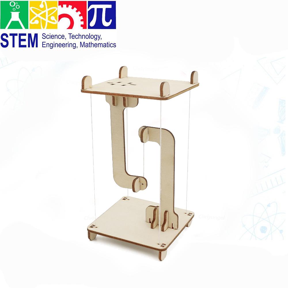 STEM Игрушки Наука Технологии DIY Антигравитационная Тенсегрити Структура Парящая Модель Стола Игрушка Физическое Учебное Пособие Подарок для Ребенка
