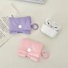 Милый Bluetooth чехол для наушников для AirPods, защитный мягкий чехол для хранения наушников, дорожный органайзер для беспроводных наушников AirPods