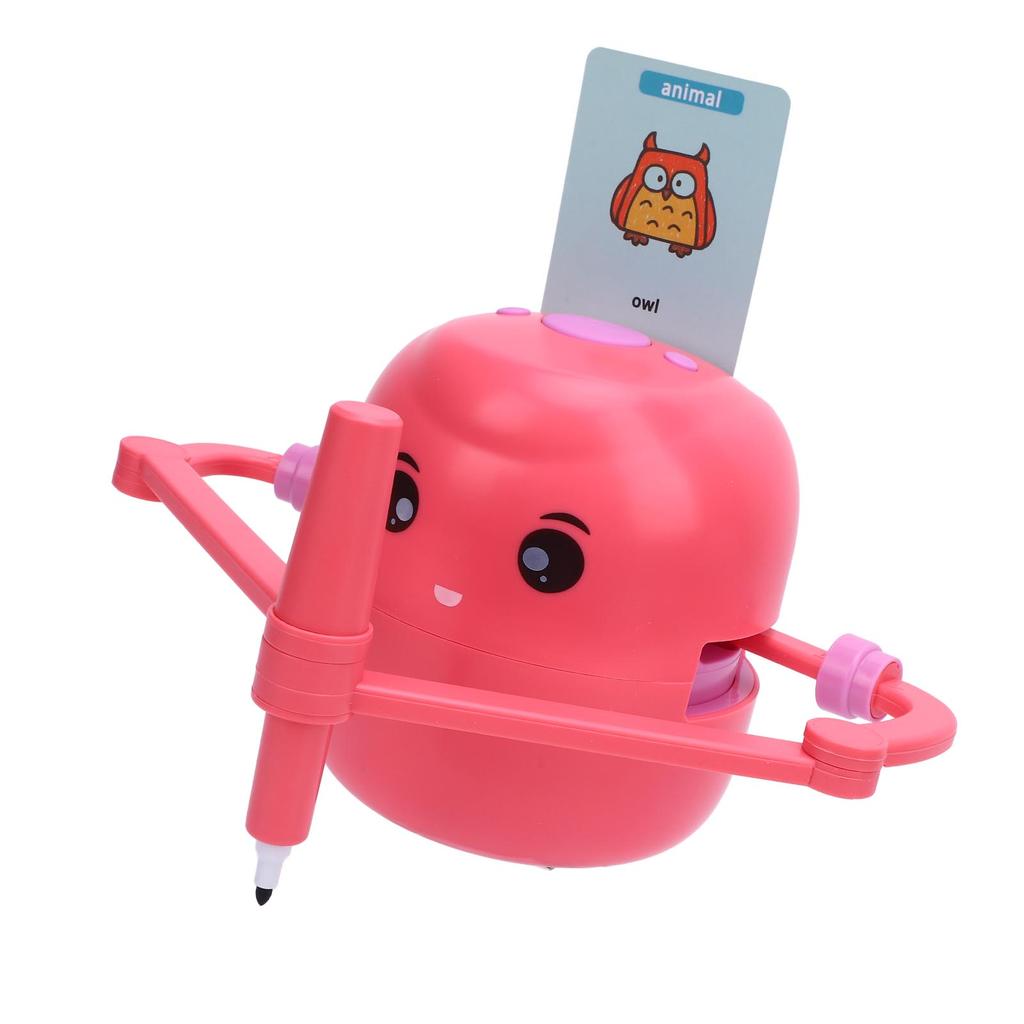 Smart Drawing Robot Cute Interactive Educational Drawing Robot Painting Learning Toy for Birthday Xmas Gifts Art