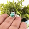Malachite Ring, 925 Sterling Silver Ring Jewelry. Handmade Spiritual Ring Gemstone Jewelry Gift for Her