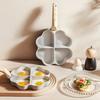 Four Hole Frying Pan Non Stick Egg Frying Pan Creative Heart Shaped Easy Clean Egg Cooker Omelet Pan Gift Cook