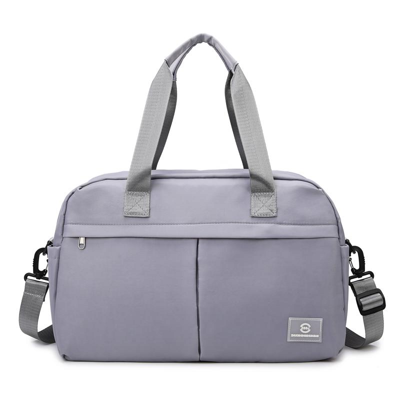 Gym Bag Dry and Wet Separate Large Capacity Sleeve Trolley Case Handbag Short Distance Luggage Bag Storage Bag