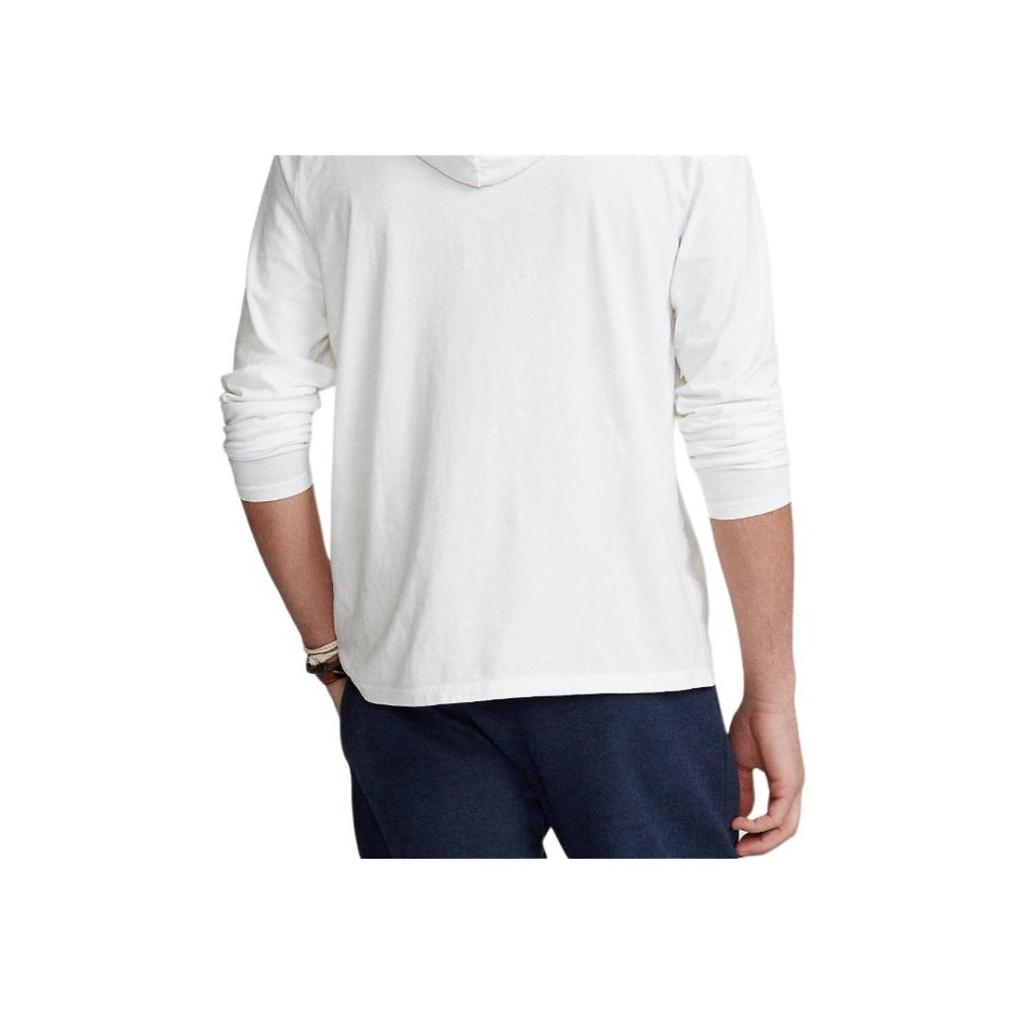 Polo Ralph Lauren Ss25 Толстовка с длинным рукавом и вышивкой логотипа Мужские топы 710768063-001