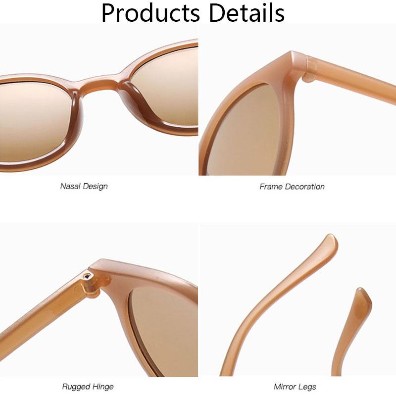 Тени Ins Маленькие мужские солнцезащитные очки Горячие модные круглые женские очки Высокое качество UV400 Унисекс Корейские Популярные готовые солнцезащитные очки Очки ручной работы