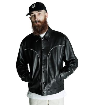 Кожаная куртка Schott в западном стиле, мужская, размер XL, 010, черная, 782-5150004