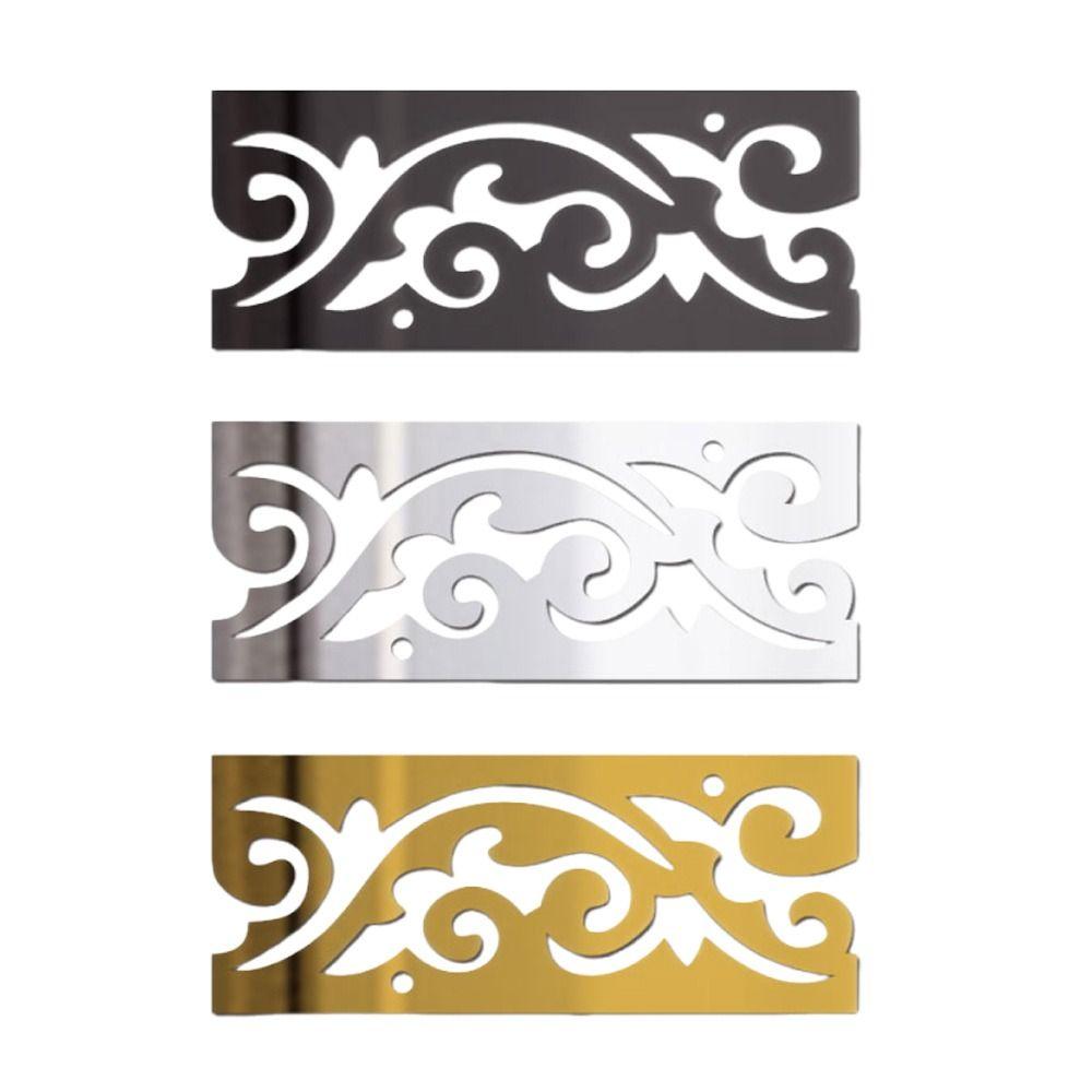 Acrylic Material Acrylic Wall Stickers 3D Design Self Adhesive Wall Paster  Home Decor