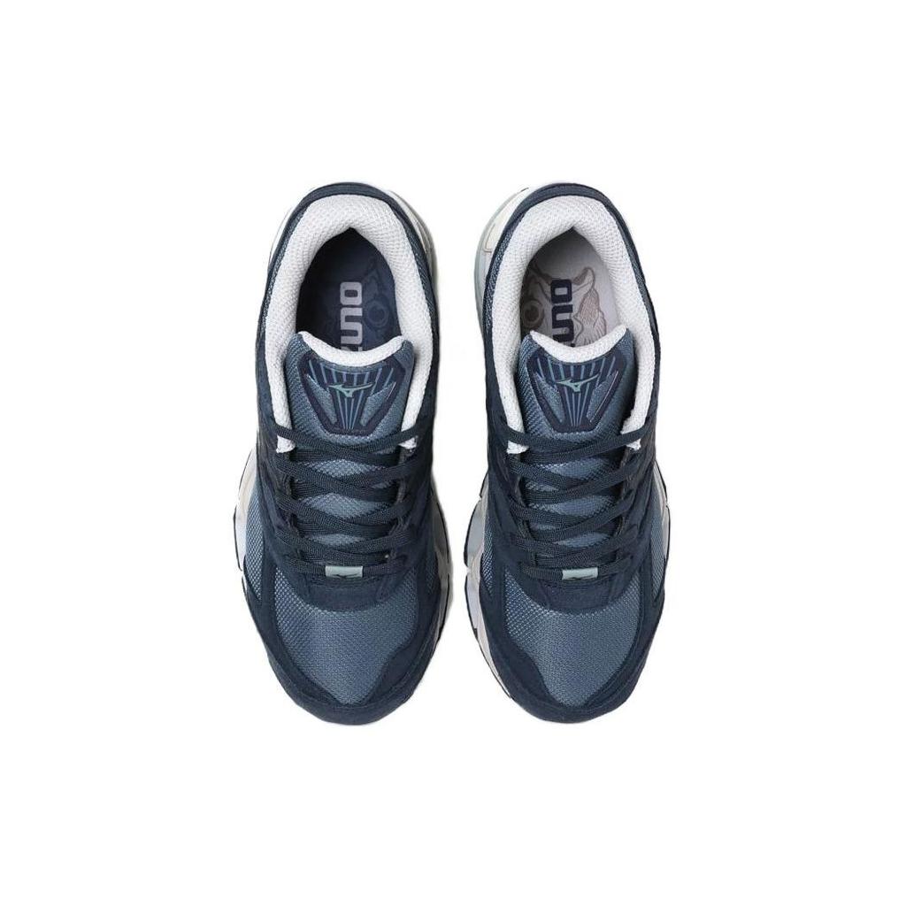 Mizuno Кроссовки унисекс Wave Prophecy LS Fisherman Pack Синие Берингово море Серебристые облака D1GA226101