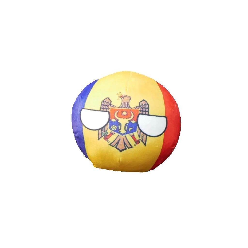 Плюшевая игрушка Польшабол Республика Молдова 20/10 см Countryball Набитая кукла Подвеска Домашний декор