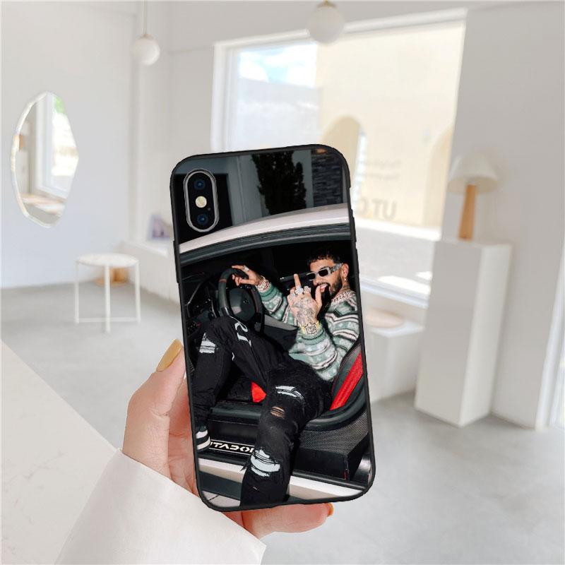 LO11 Anuel AA Soft Shell Phone Case for Redmi Note 10 11 12 Pro Max 10S 10C 10T 11A 11S 12S 12C