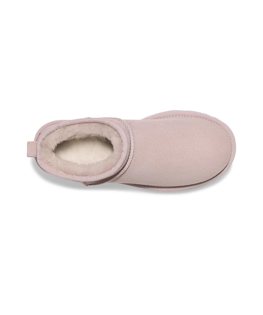 Ugg [Women] Suede Leather Mini Boots (Classic Ultra Mini) W - Pale Smoke / 1116109Psk