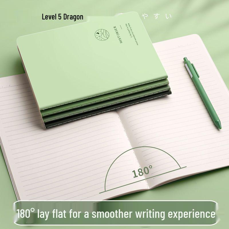 Минималистичный блокнот в мягкой обложке - Большой B5, Утолщенная крафт-бумага, Прошитый A5 для студентов