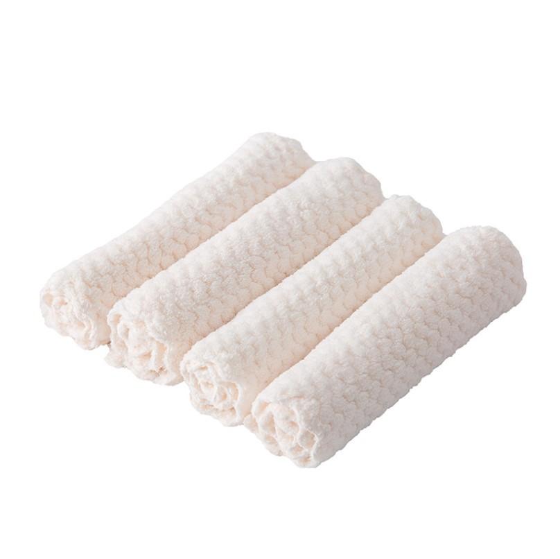 Soft Microfiber Kitchen Towels Absorbent Dish Cloth Anti-grease Wiping Rags Non Stick Oil Household Cleaning Towel