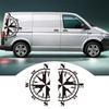 Автомобильная наклейка Компас Тотем Компас на кузов Наклейка виниловая для каравана Путешествия