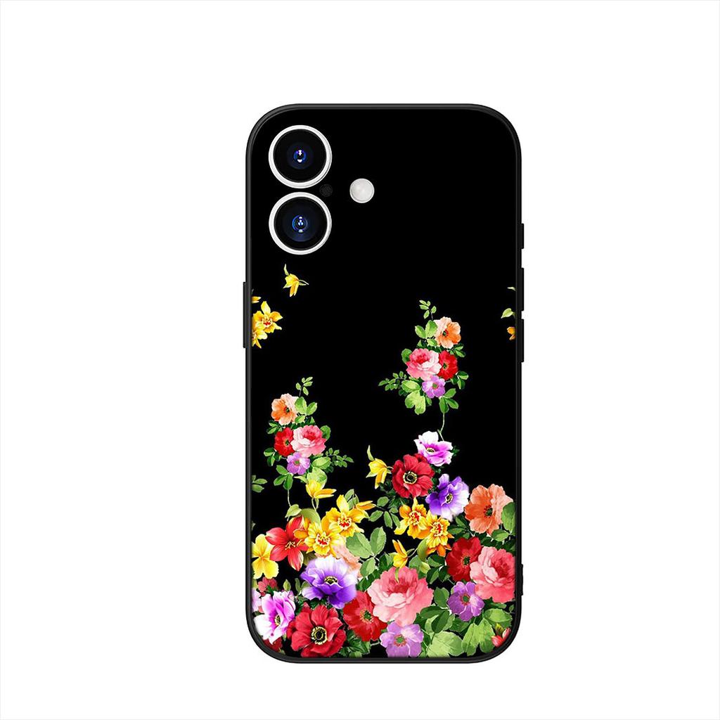 for Samsung Galaxy A55 A54 A25 A36 A17 A26 A35 A33 A34 A37 S20 S21 FE S10 Plus Case Floral Paisley Mandala Flower Texture Rose