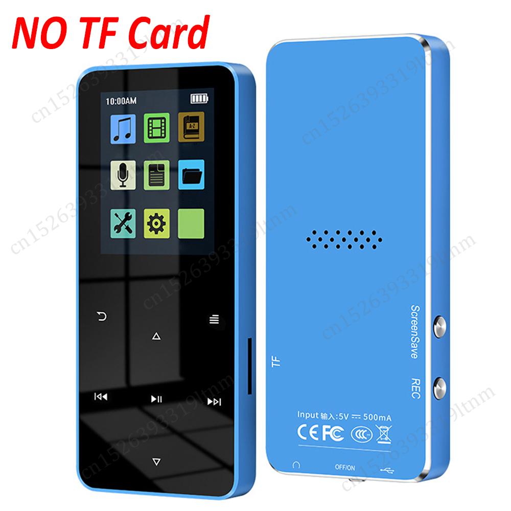 1,8-дюймовый MP3 MP4 музыкальный плеер HiFi Bluetooth 5.0 студенческий Walkman с FM-будильником Электронная книга Спорт Бег Ходьба Музыка Play