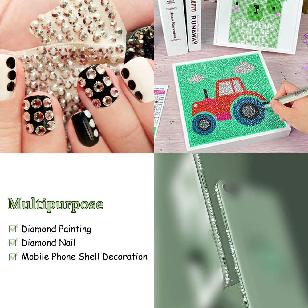 2 Light Modes Lighting Point Drill Pens Diamond Painting Pen Lighting Drill Pen LED Drill Pen