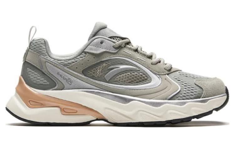 Women's Sneakers Anta Millennial 7 Comfortable Cushioning, Wear Resistant Low top Casual Shoes Women's Gray