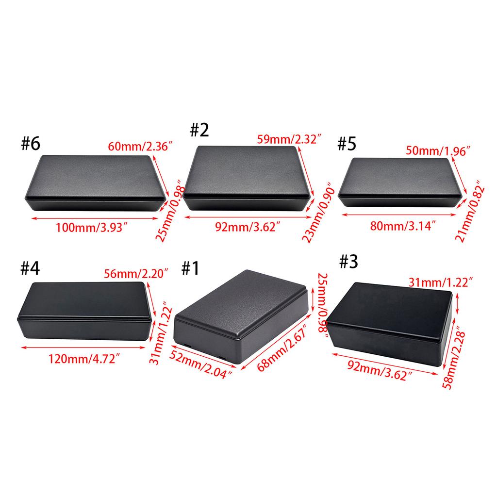 Водонепроницаемый пластиковый ящик для проектов, практичный корпус для инструментов, ящик для хранения проводов, несколько размеров для хранения электроники