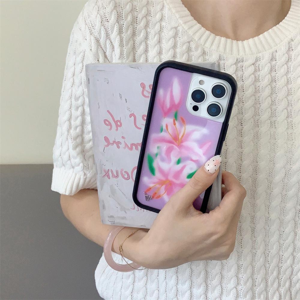 Новый Чехол для Телефона Wildflower 3D WF Ins в Горошек с Клубникой и Вишней для iPhone 16 15 14 13 12 17 Pro Max 16 Plus Милый Мультяшный Чехол