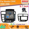 9,7-дюймовый вертикальный экран Tesla Android 12.0 для Honda CIVIC 2000-2006 Автомобильный радиоприемник GPS-навигатор Мультимедиа Видеоплеер