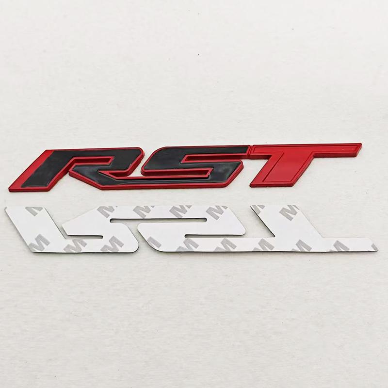 3D Металлическая Наклейка Логотип на Автомобиль Эмблема RST На крыло Боковая Задняя Крышка Багажника Для Chevrolet Silverado Tahoe Suburban Traverse Аксессуары