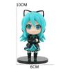 6Pcs/Set Anime Blind Box Hatsune Miku Figure Mini Character Ornaments Kawai Table Decoration For Home Adult Toy Child Gift