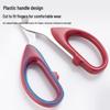 Chenguang 180mm Red Office & Home Scissors