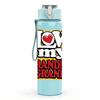 1PC I Love My Grandma Slogan Print 750ml Color Plastic Sports Water Bottle Leakproof Flip Straw Lid Suitable for Sports Office Home Use