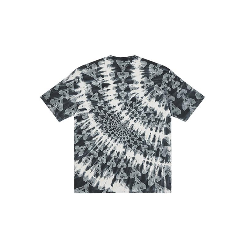 Palace Футболка унисекс Trippy Tri-Ferg FW22, черная P23TS147