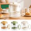 Yogurt Strainer with Lid, Greek Yogurt Maker Yoghurt Cheese Strainer Filter Nut Milk Maker
