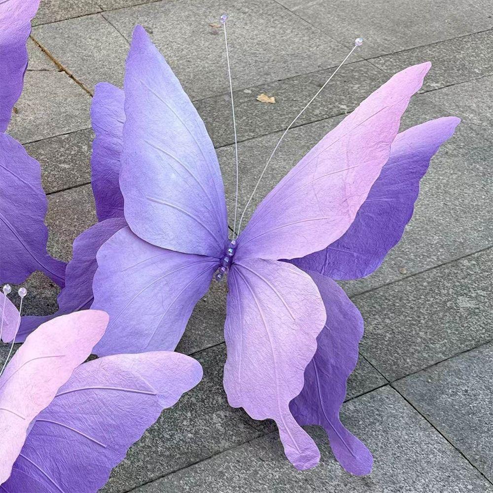 Large Size Butterfly Decoration Giant Size Three-dimensional Simulated Butterfly Simulated Design Colorful