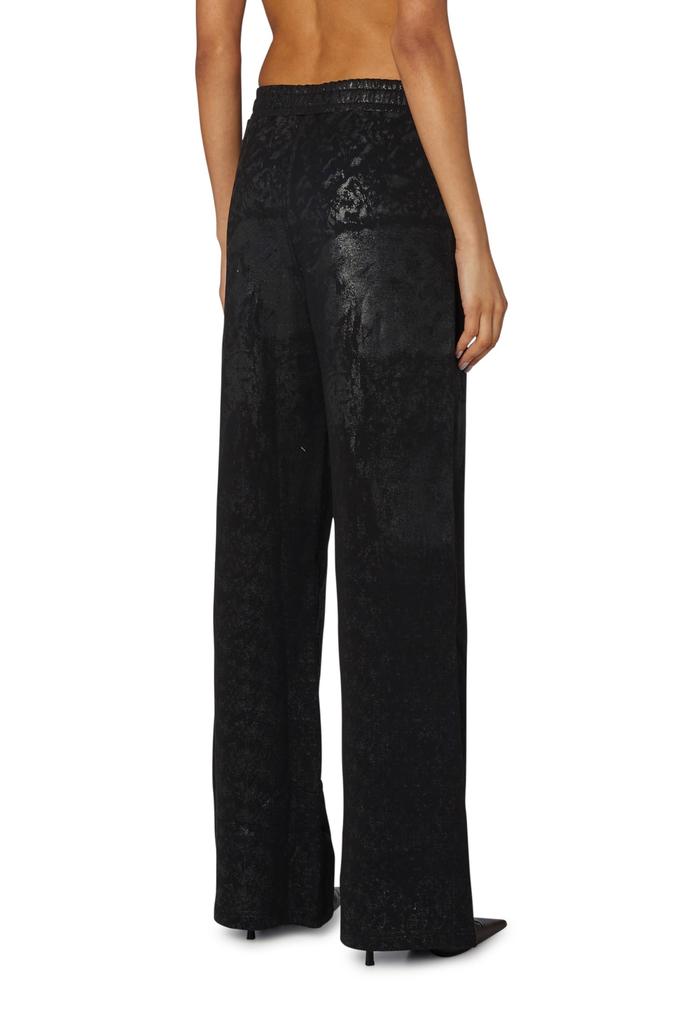 Diesel Women's SUNNYLONG Pants A15985RHPAE 900 Black, Size S