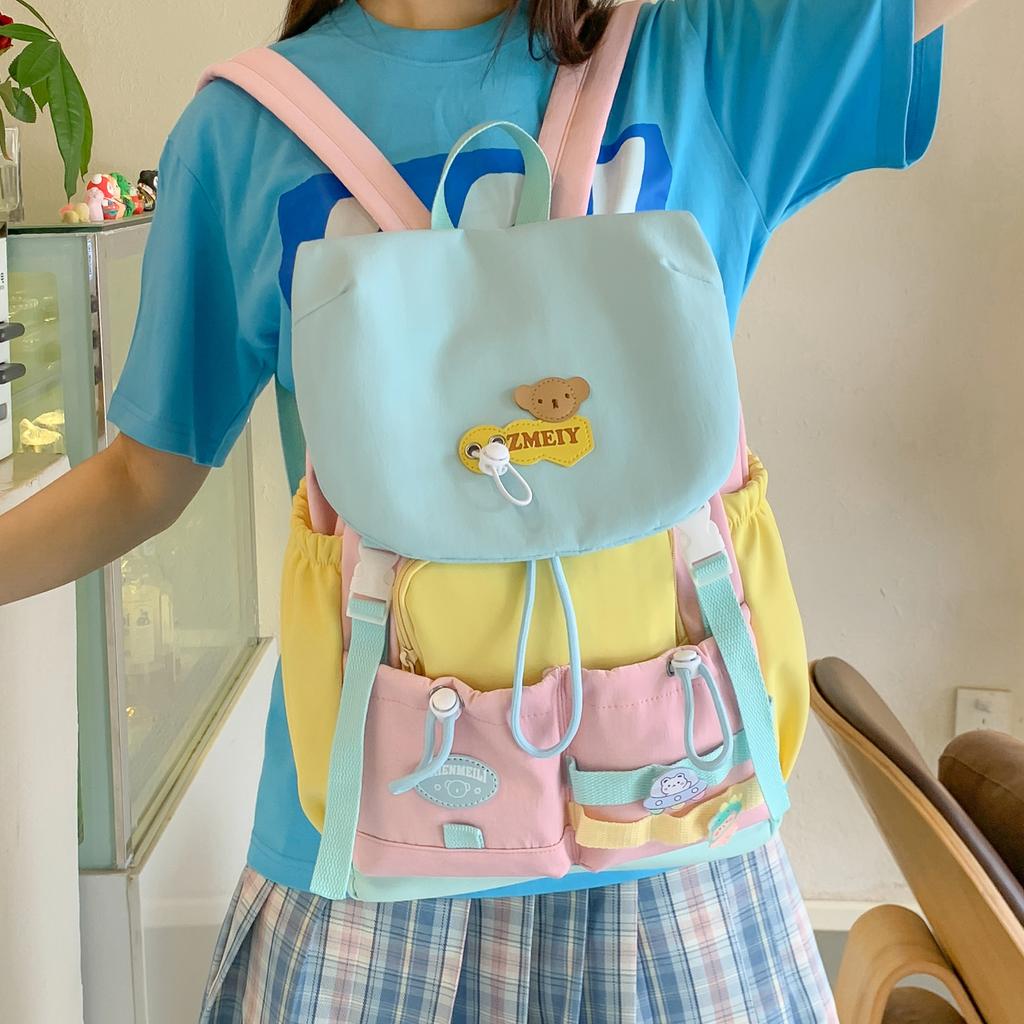 Модный женский дорожный рюкзак, модная легкая сумка для ноутбука, большая вместимость, водонепроницаемый школьный рюкзак, повседневный рюкзак для девушек