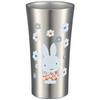 Thermal/Cold Stainless Steel Tumbler 400ml Mug Miffy Monotone STB4N-A