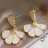 1 Pair Floral Design Fresh Earrings Suitable for Daily Matching