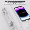 10Pcs LED Flashlight Telescopic Zoomable Flashlight 3 Modes Portable Work Light with Hook USB Rechargeable for Night Fishing