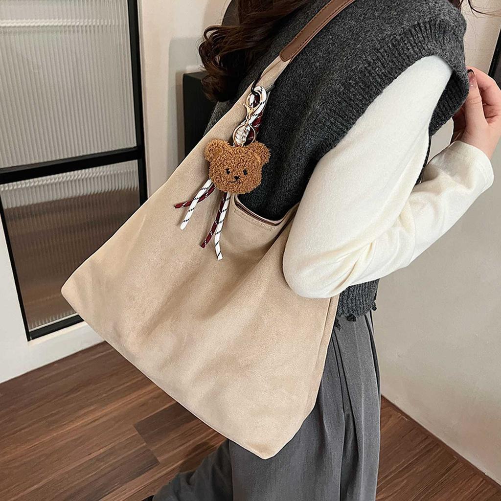 2025 Winter New Niche Women's Bag Fashion Casual Underarm Bag Women's Korean Version Commuting To Work Large-capacity Tote Bag